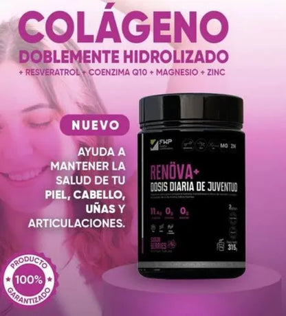 COLÁGENO RENÖVA + BIOPEPTIDOS ACTIVOS